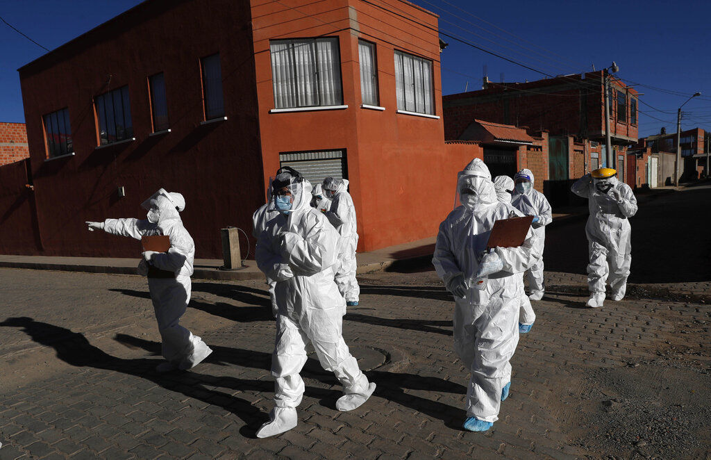 APTOPIX Virus Outbreak Bolivia